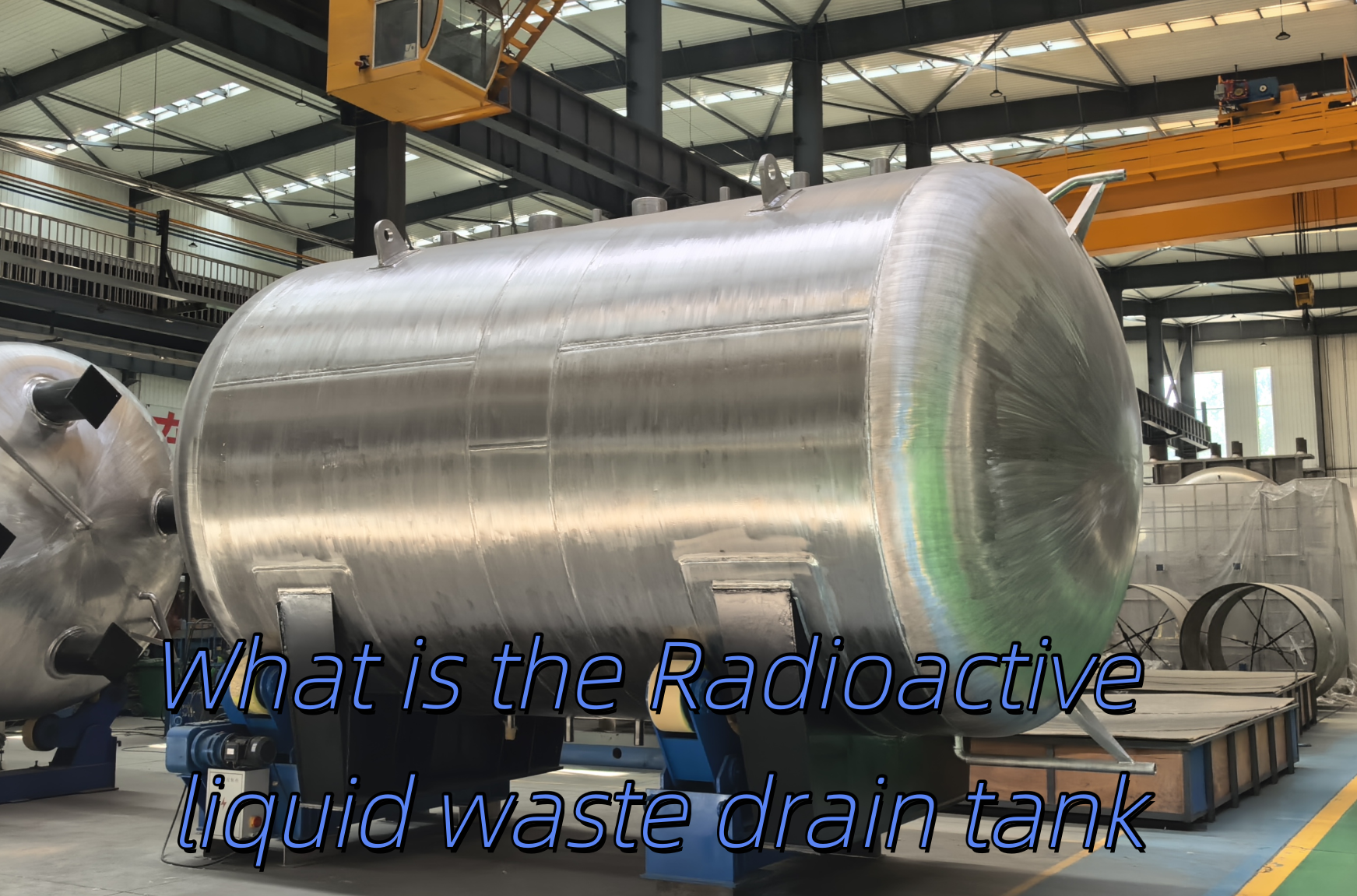 What is the radioactive liquid waste drain tank