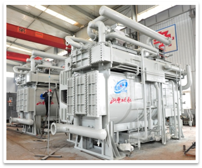 Jinan Yanshan Project 9MW Reburning Heat Pump